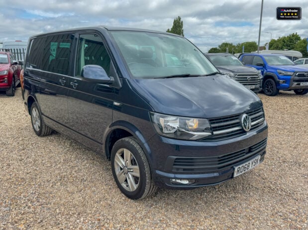 Volkswagen Transporter Crew Cab AUTO SWB L1H1 Air Con Cam Sensors Kombi H 5