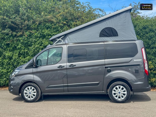 Ford Transit Custom Nugget Camper Auto Camera 4 Berth 4 Belts Kitchen Pop Top EURO 6 37