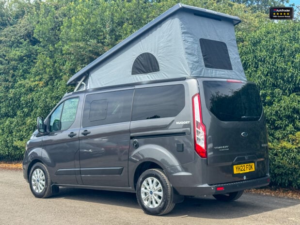 Ford Transit Custom Nugget Camper Auto Camera 4 Berth 4 Belts Kitchen Pop Top EURO 6 6