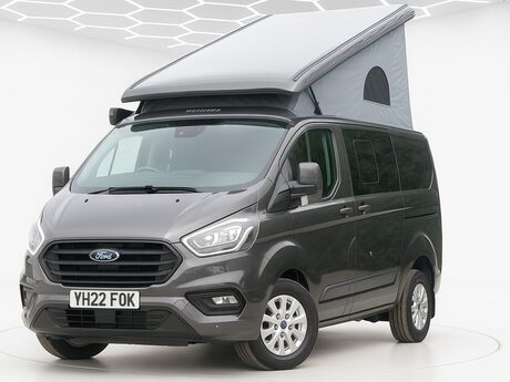 Ford Transit Custom Nugget Camper Auto Camera 4 Berth 4 Belts Kitchen Pop Top EURO 6