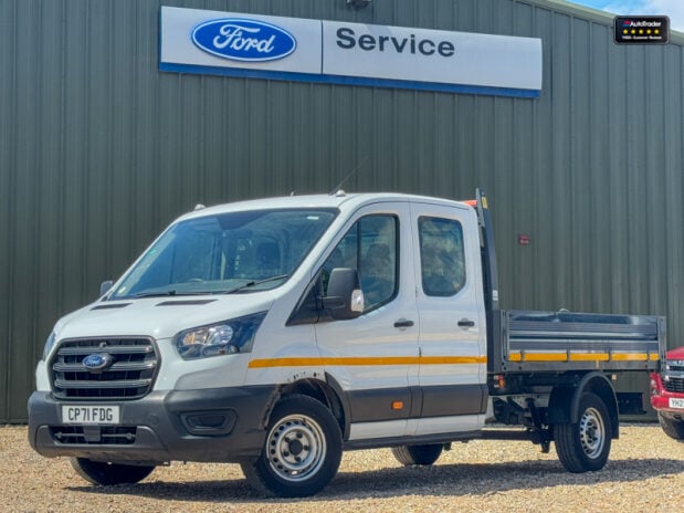 Ford Transit Tipper Crew Cab LWB L3 350 Tow Bar EURO 6 2