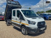 Ford Transit Tipper Crew Cab LWB L3 350 Tow Bar EURO 6 5