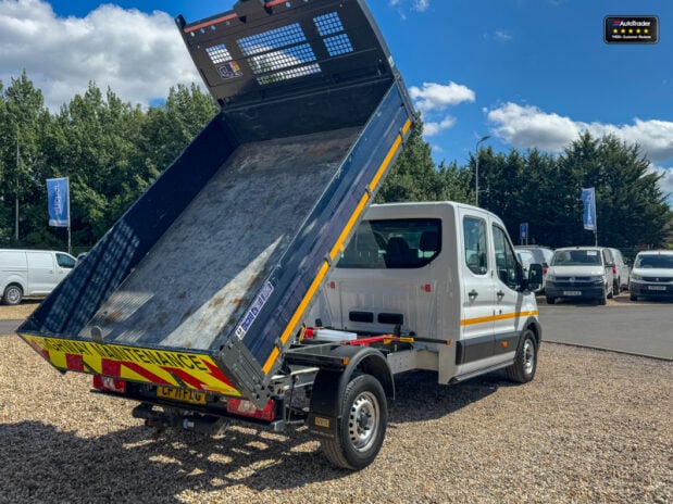 Ford Transit Tipper Crew Cab LWB L3 350 Tow Bar EURO 6 7
