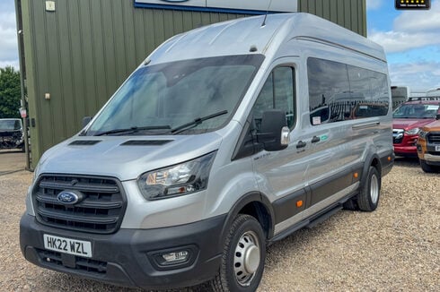 Ford Transit Minibus XLWB L4H3 High Roof 460 Trend Ecoblue Air Con EURO 6