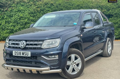 Volkswagen Amarok Crew Cab 4x4 AUTO V6 Tdi Highline 4Motion Air Con Cruise EURO 6 NO VAT