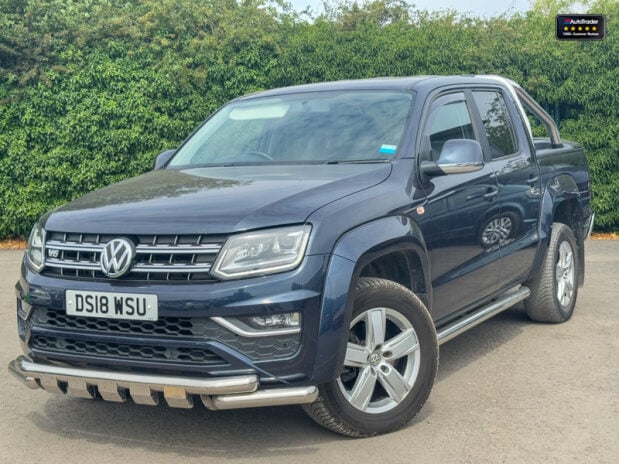 Volkswagen Amarok Crew Cab 4x4 AUTO V6 Tdi Highline 4Motion Air Con Cruise EURO 6 NO VAT 1