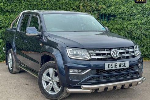 Volkswagen Amarok Crew Cab 4x4 AUTO V6 Tdi Highline 4Motion Air Con Cruise EURO 6 NO VAT