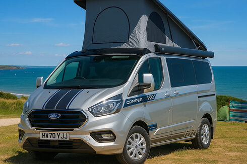 Ford Transit Custom 300 Limited|Pop Top|2 Berth|3 Belts|Fridge|Hob|Ide