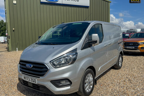 Ford Transit Custom AUTO 170ps SWB L1H1 Low Roof 320 Limited Air Con Cruise Sensors EURO 6