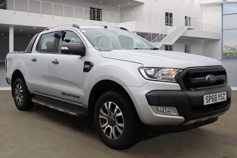 Ford Ranger Crew Cab AUTO Wildtrak 4X4 Air Con Alloys Cam Sensors EURO 6 NO VAT