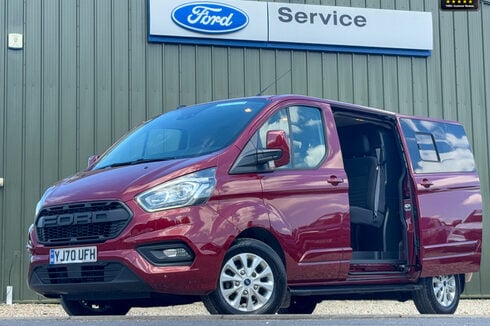 Ford Transit Custom Crew Cab SWB L1H1 300 Limited Alloys Air Con Cruise EURO 6 NO VAT