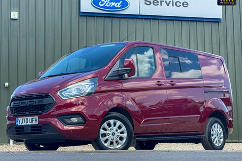 Ford Transit Custom Crew Cab SWB L1H1 300 Limited Alloys Air Con Cruise EURO 6 NO VAT