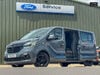 Renault Trafic AUTO Crew [SOLD KH] Cab LWB L2H1 Black Edition Air Con Nav Sensors EURO 6 N