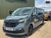 Renault Trafic AUTO Crew [SOLD KH] Cab LWB L2H1 Black Edition Air Con Nav Sensors EURO 6 N 3