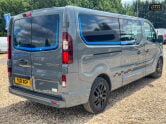 Renault Trafic AUTO Crew [SOLD KH] Cab LWB L2H1 Black Edition Air Con Nav Sensors EURO 6 N 7