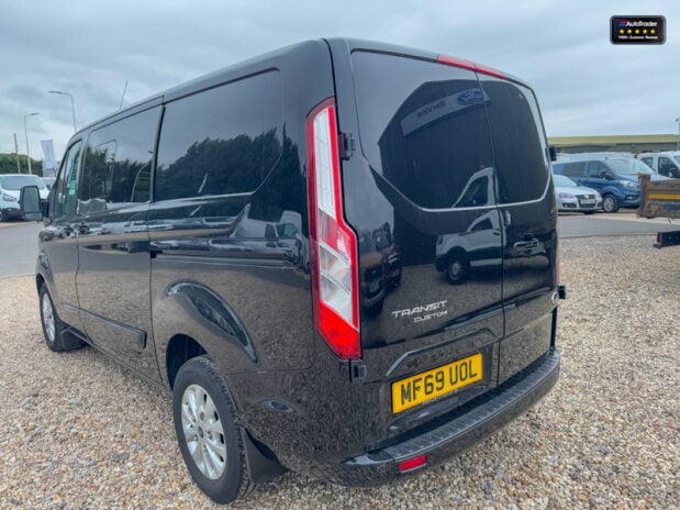 Ford Transit Custom Crew Cab [SOLD MT] AUTO SWB L1H1 320 Limited Air Con Cam Sensors EURO 6 NO 11