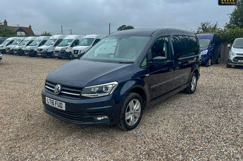Volkswagen Caddy AUTO LWB L2H1 C20 Tdi Highline Air Con Nav Sensors EURO 6 NO VAT