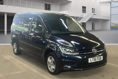 Volkswagen Caddy AUTO LWB L2H1 C20 Tdi Highline Air Con Nav Sensors EURO 6 NO VAT
