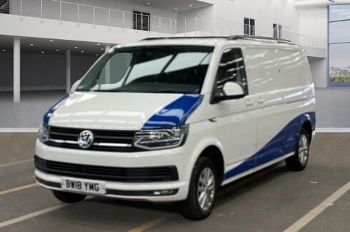 Volkswagen Transporter LWB L2H1 T28 Tdi Highline Air Con Alloys Sensors EURO 6 NO VAT