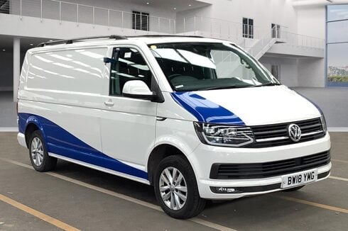 Volkswagen Transporter LWB L2H1 T28 Tdi Highline Air Con Alloys Sensors EURO 6 NO VAT
