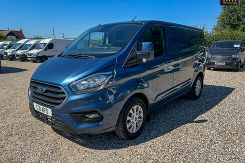 Ford Transit Custom SWB L1H1 300 Limited Air Con Alloys Sensors EURO 6 NO VAT