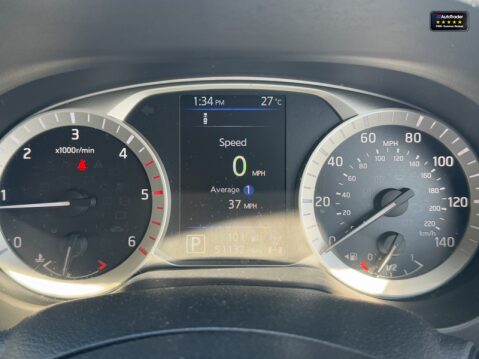 Nissan Navara Crew Cab AUTO 4x4 Dci Tekna Air Con Cam Nav Sensors EURO 6 NO VAT 20