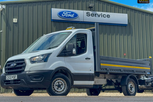 Ford Transit Tipper MWB L2H1 350 1-WAY Leader Tow Bar EURO 6