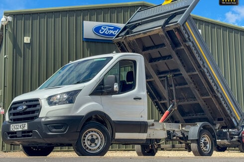 Ford Transit Tipper MWB L2H1 350 1-WAY Leader Tow Bar EURO 6