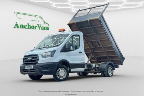 Ford Transit Tipper MWB L2 350 Leader Twin Rear Wheel Tow Bar 6 speed SELECT