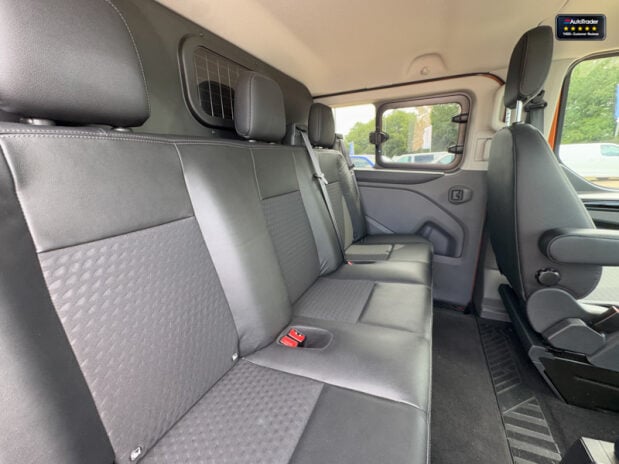 Ford Transit Custom Crew Cab [SOLD MT] SWB L1H1 Low Roof 320 Sport Air Con Sensors EURO 6 NO VA 17