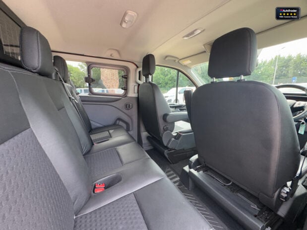 Ford Transit Custom Crew Cab [SOLD MT] SWB L1H1 Low Roof 320 Sport Air Con Sensors EURO 6 NO VA 18