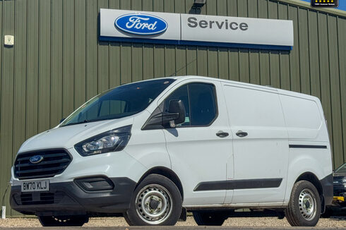 Ford Transit Custom SWB L1H1 Low Roof 340 Leader Air Con Camera Sensors EURO 6