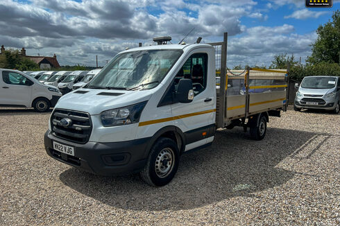 Ford Transit Dropside XLWB 350 Leader Rear Camera EURO 6 NO VAT