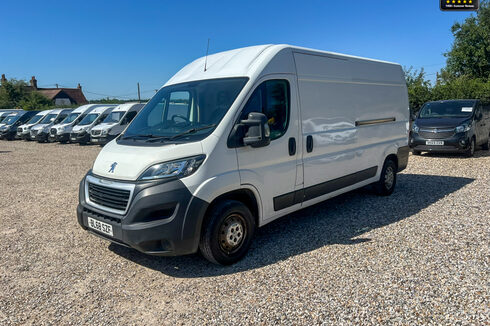 Peugeot Boxer LWB L3H2 Medium Roof Blue Hdi 335 Professional EURO 6 NO VAT