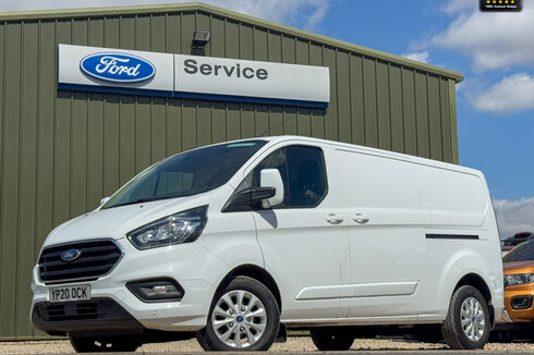 Ford Transit Custom LWB L2H1 Low Roof 300 Limited Alloys Air Con Sensors EURO 6