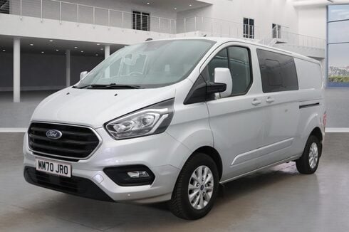 Ford Transit Custom Crew Cab AUTO LWB L2H1 320 Limited Air Con Sensors EURO 6 NO VAT