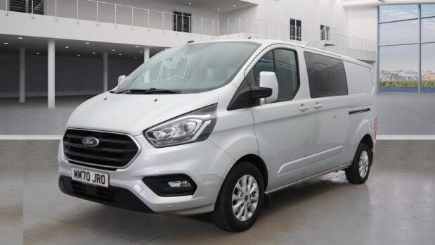 Ford Transit Custom Crew Cab AUTO LWB L2H1 320 Limited Air Con Sensors EURO 6 NO VAT 1