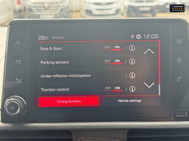 Citroen Berlingo SWB L1H1 1000 Enterprise Edition M Bluehdi Cruise Sensors SELECT 27