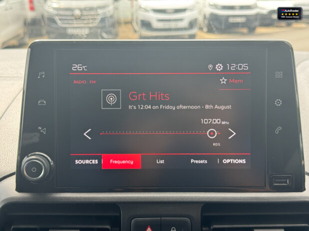 Citroen Berlingo SWB L1H1 1000 Enterprise Edition M Bluehdi Cruise Sensors SELECT 25