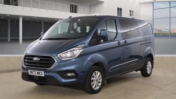 Ford Transit Custom Crew Cab AUTO LWB L2H1 320 Limited Air Con Cam Sensors EURO 6 1