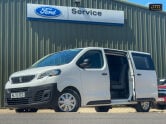 Peugeot Expert Crew Cab SWB L1H1 Low Roof Bluehdi Professional Air Con Sensors EURO 6 1