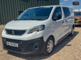 Peugeot Expert Crew Cab SWB L1H1 Low Roof Bluehdi Professional Air Con Sensors EURO 6 3