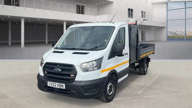 Ford Transit Tipper LWB L3 350 Leader 1-WAY Tow Bar EURO 6 1