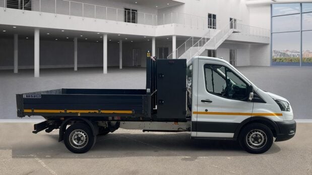 Ford Transit Tipper LWB L3 350 Leader 1-WAY Tow Bar EURO 6 3