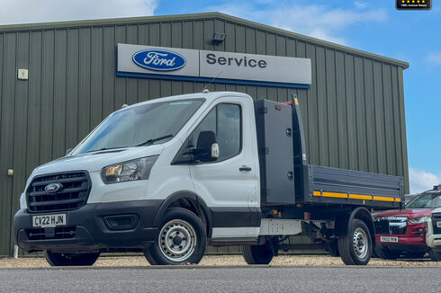 Ford Transit Tipper LWB L3 1-WAY 350 Leader Tow Bar EURO 6