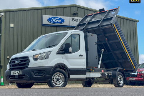 Ford Transit Tipper LWB L3 1-WAY 350 Leader Tow Bar EURO 6