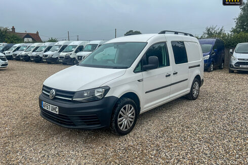 Volkswagen Caddy Crew Cab LWB L2H1 C20 Tdi Kombi Air Con EURO 6 NO VAT