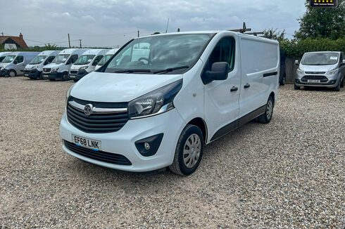 Vauxhall Vivaro LWB L2H1 2900 Sportive Cdti Biturbo Air Con Sensors EURO 6 NO VAT
