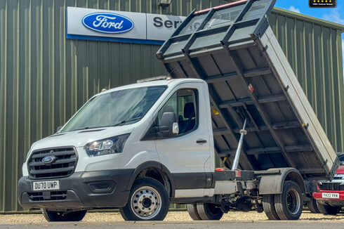 Ford Transit Tipper MWB L2 350 Leader 1-WAY Tow Bar EURO 6