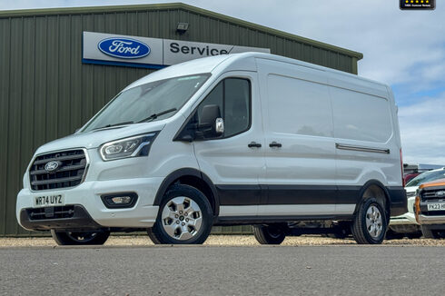 Ford Transit AUTO LWB L3H2 Medium Roof 350 Limited Air Con Cam Nav Sensors EURO 6